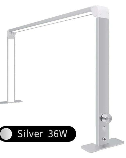 36W LED Half Moon Nail Lamp with Adjustable Brightness and 3 Color Settings for Professional Nail and Eyelash Services