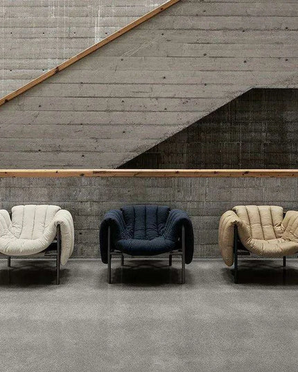 Alien Luxe PU Leather Nordic Lounge Chair: Exquisite Comfort Armchair