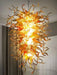 Luxurious Customizable LED Glass Chandelier for Elegant Spaces