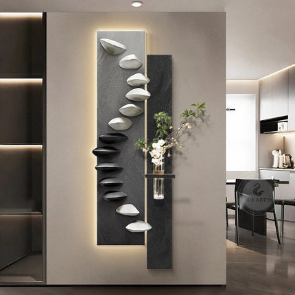 Luxury Wall Lamp Painting with Ambient Light
