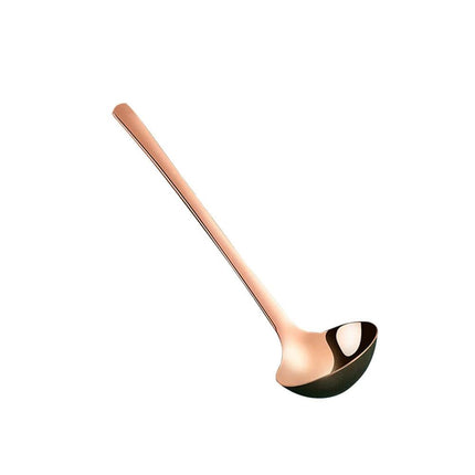 Stainless Steel Chef's Ladle with Long Handle - Ideal for Soup Serving and Cooking