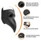 Black Rubber Plague Doctor Mask Costume Halloween Cartoon Spooky Steampunk Gas Latex Mask for Kids and Adults Cosplay Props black-rubber-plague-doctor-mask-costume-halloween-cartoon-spooky-steampunk-gas-latex-mask-for-kids-and-adults-cosplay-props-1