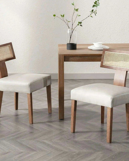 Dining Room Sets, 4 Set, Modern Dinings Chair with Wood Legs