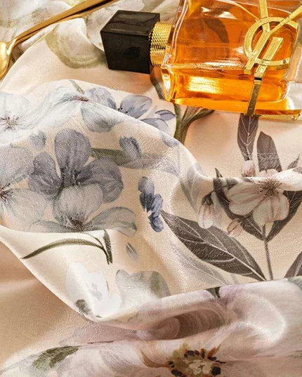 Elegant European Vintage Floral Jacquard Cotton Bedding Set for Weddings with Duvet Cover and Sheet Choices