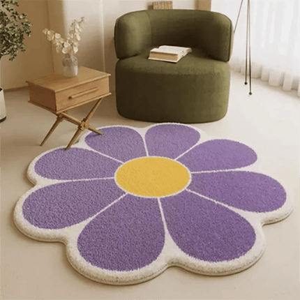 Chic Floral Non-Slip Area Rug Set for Contemporary Home Interiors