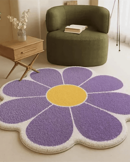 Chic Floral Non-Slip Area Rug Set for Contemporary Home Interiors