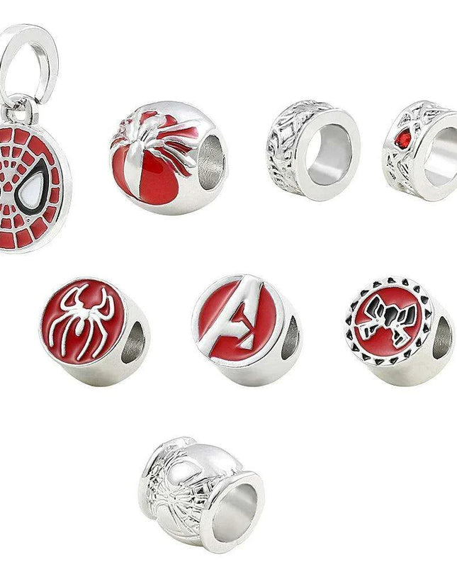 Marvel Superhero Charm Bracelet DIY Kit - Unleash Your Creativity with Avengers-Inspired Designs