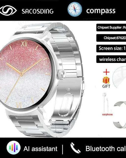 Smart Bluetooth Calling Fitness Tracker Smartwatch with Touchscreen