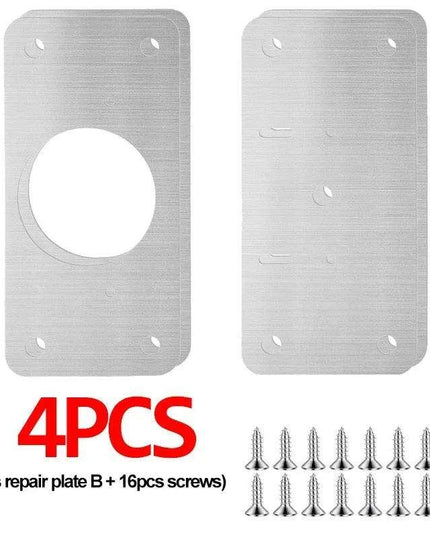Premium Stainless Steel Silver Hinge Repair Solution for Furniture and Cabinet Revitalization