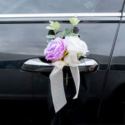 Lavender Hydrangea Silk Flower Row – Wedding Arch & Centerpiece