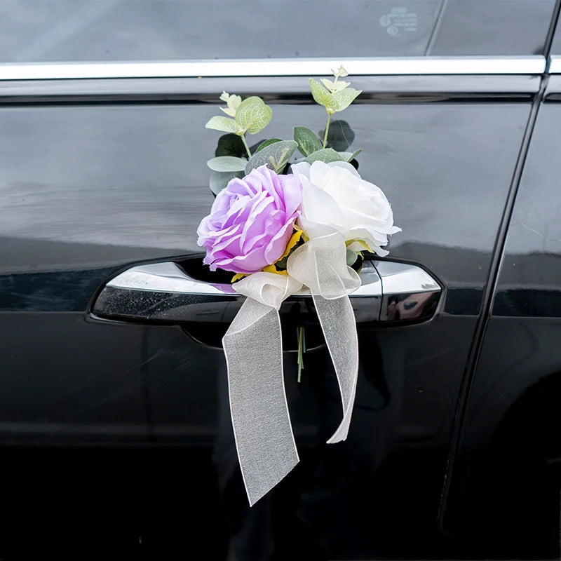 Lavender Hydrangea Silk Flower Row – Wedding Arch & Centerpiece