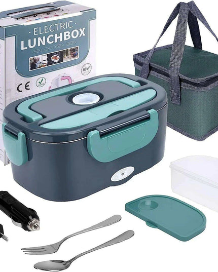 Electric Portable Meal Heater with Quick Warm-Up and Spill-Resistant Features