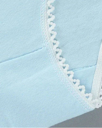 Elegant Lace Briefs Set for Teens – 4-Pack Comfort Underwear for Ages 9-20