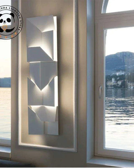 Elegant Customizable 3D Wall Sconce with Adjustable Brightness - Select Your Ideal Size