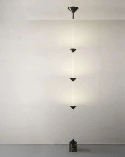 Sleek Scandinavian LED Floor Lamp with Customizable Brightness