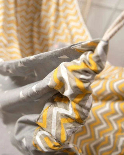 Cozy Cotton Kids' Hanging Hammock Swing - Trendy Indoor-Outdoor Chair