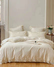 Beige / Queen Flat Sheet 4pc