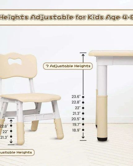Children's Study Desk and Chair Set - Premium Learning Furniture for Kids
