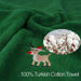 Festive Holiday Cotton Towels Bundle - Set of 3 for Home and Kitchen