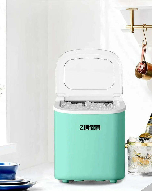 Nugget Ice Wizard: High-Performance Portable Ice Maker, 26.5lbs Daily Capacity, Sleek Design