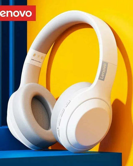 Lenovo TH10 Wireless ANC Stereo Headphones with Powerful Bass and Sweat-Resistant Design