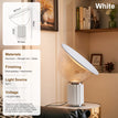 Small White H49cm / white light 6000k