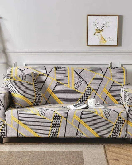 Colorful Stretchy Sofa Slipcovers for Loveseats and Sectionals