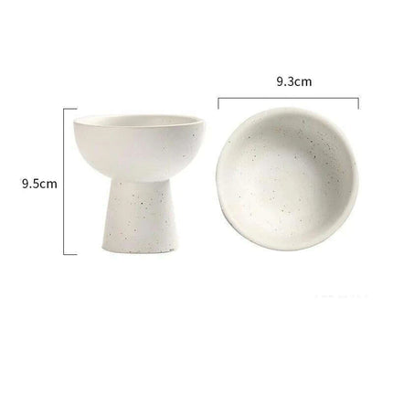 Elegant Blue and White Porcelain Dessert and Snack Bowl