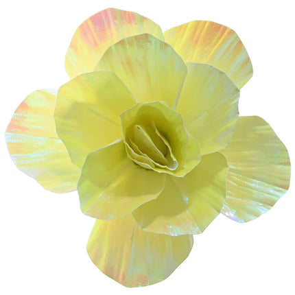 50CM Laser Illusion Rose Home Furnishing Living Room Dining Table Deco