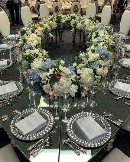 Elegant Extra-Long Wedding Dining Table
