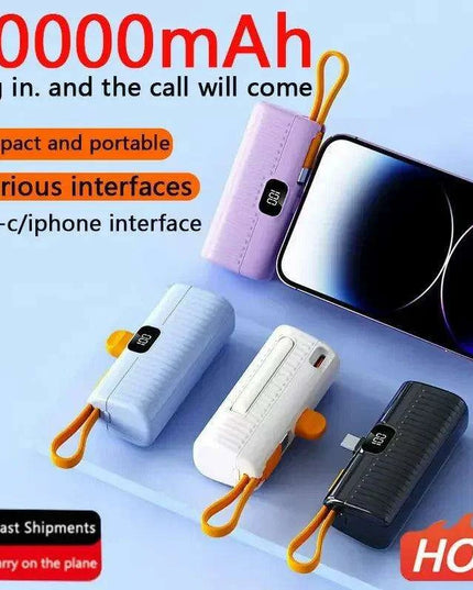 Ultimate 30000mAh Fast Wireless Power Bank for iPhone & Type-C Devices