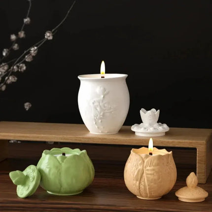Lotus Flower Silicone Mould — Candles, Plaster Pots & Aromatherapy DIY | Très Elite