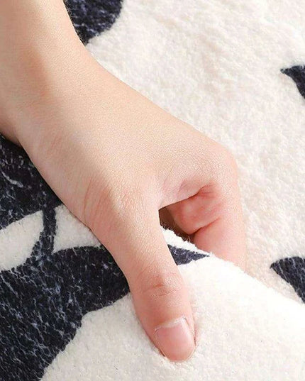 Chic French Botanical Plush Area Rug - Elevate Your Home Aesthetic