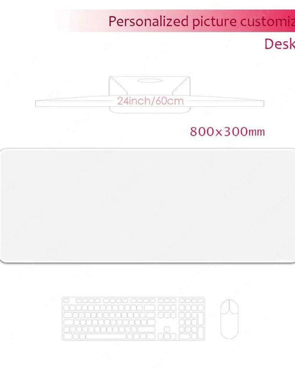 Customizable Gaming & Office Mouse Pad
