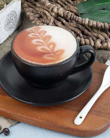 Realistic Decorative Cappuccino Cup for Elegant Home and Event Displays