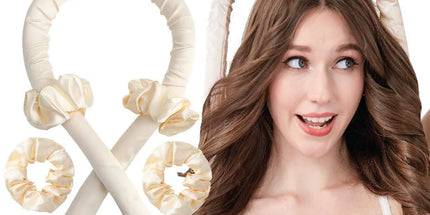 Healthy Feet No Heat Silk Curling Rod Headband - Soft & Comfortable