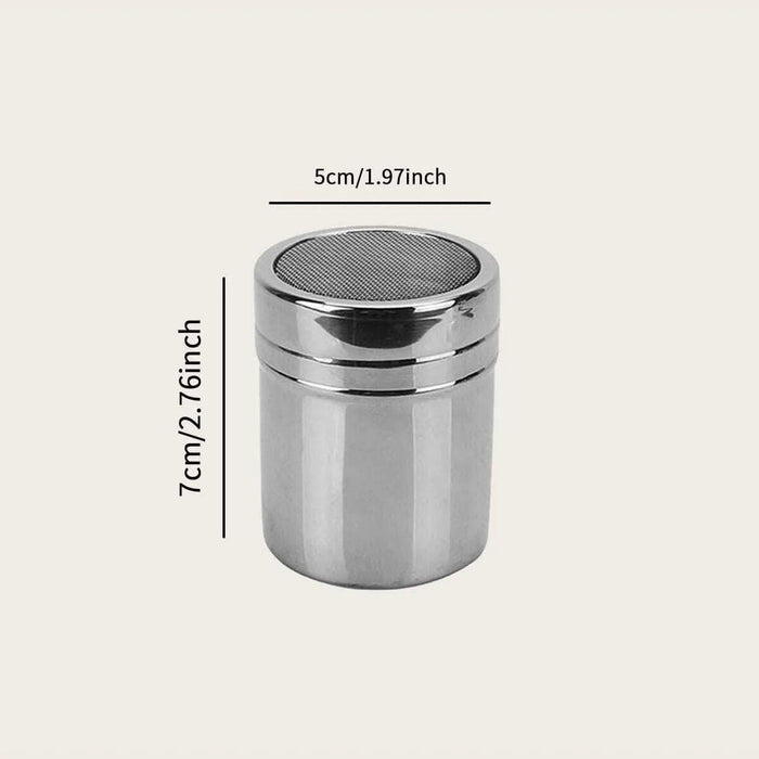 Stylish Stainless Steel Spice Dispenser for Gourmet Chefs