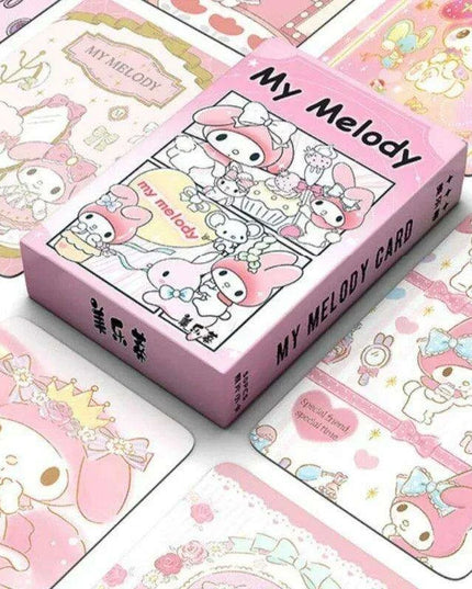Whimsical Sanrio Characters Laser Photo Card Collection - Dreamy Wonderland Edition