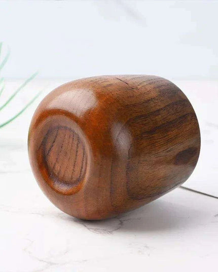 Artisan Japanese Sour Jujube Wood Beverage Mug Set