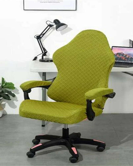 High Back Elastic Chair Cover for Office and Living Room