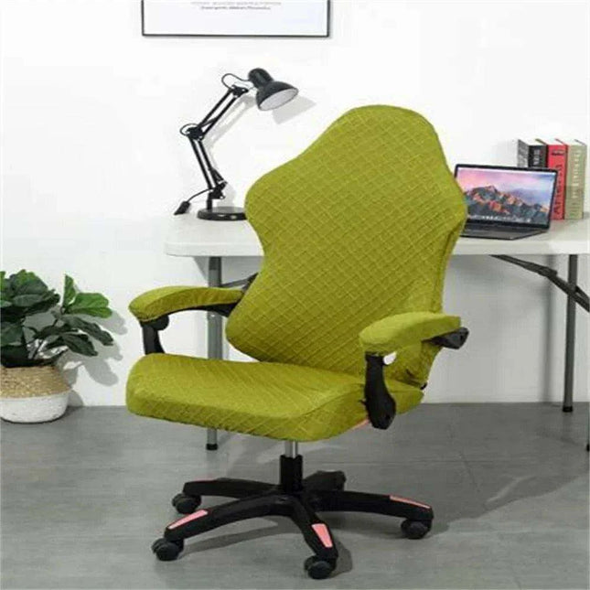 High Back Elastic Chair Cover for Office and Living Room