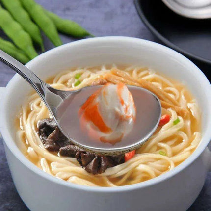 Long Handled Stainless Steel Spoon for Hot Pot, Ice Cream, and More