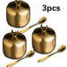 Sleek Stainless Steel Spice Organizer Set for a Contemporary Kitchen