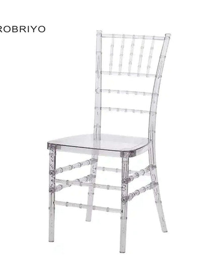 Sophisticated 20-Piece Clear Acrylic Chair Collection for Events
