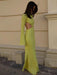 Backless Hollow Out Long Sleeve Maxi Dress for Women - Trendy Autumn Slim Fit Fashion