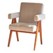 Nordic Style Leather Accent Chair - Upgrade Your Home with Sophisticated Comfort