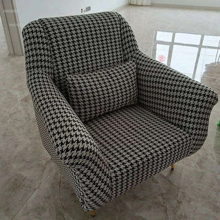 Scandinavian Luxe Upholstered Armchair for Stylish Home Interiors