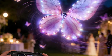 Professional bionic LED butterfly , support group flight performance, suitable for luxury wedding events and stage professional-bionic-led-butterfly-support-group-flight-performance-suitable-for-luxury-wedding-events-and-stage