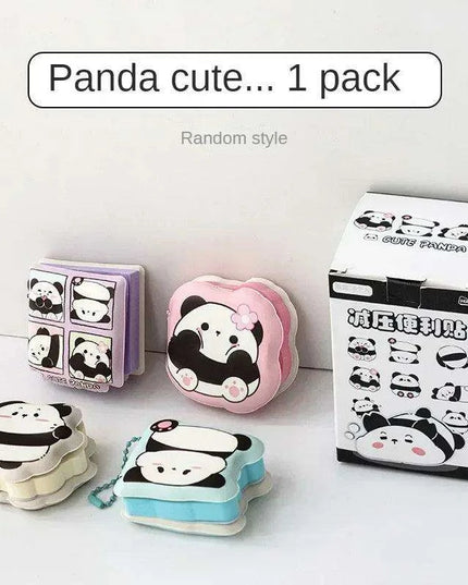 Cute Cartoon Character Silicone Memo Pad and Planner Sticker Set