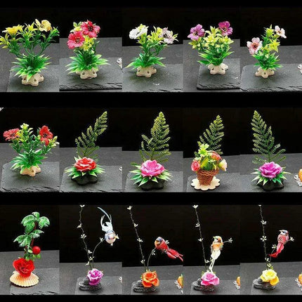 Floral Elegance Sashimi Garnish Set